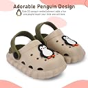 GLJ Naughty Angel First Walking Shoes for Baby Girls, Kids Clogs Slippers for Beach, Pool, Yard, Garden, Camping, Travel (Chocolate, 2.5 Years) gallery image
