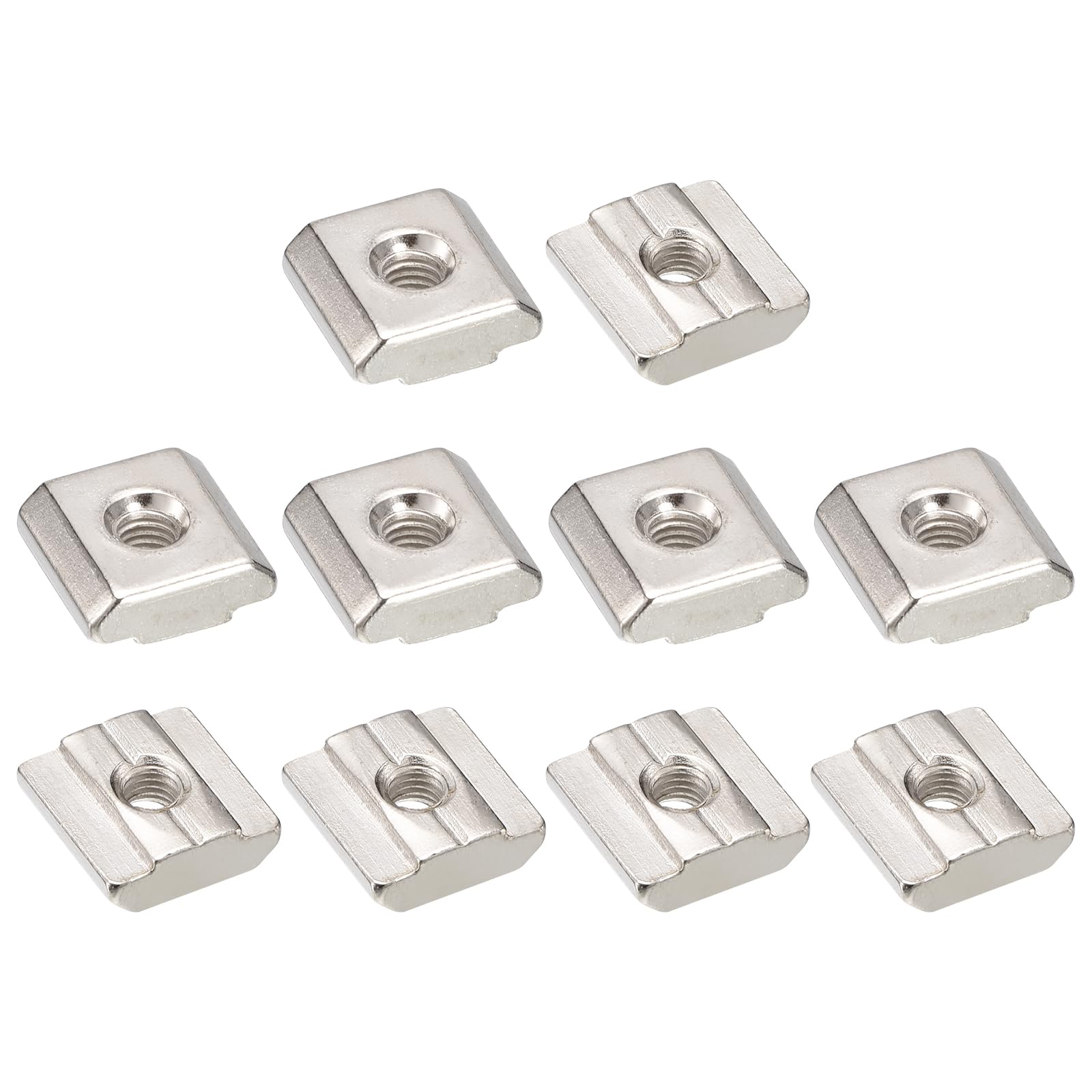 Nickel Plated T Nuts - M8 Carbon Steel -9