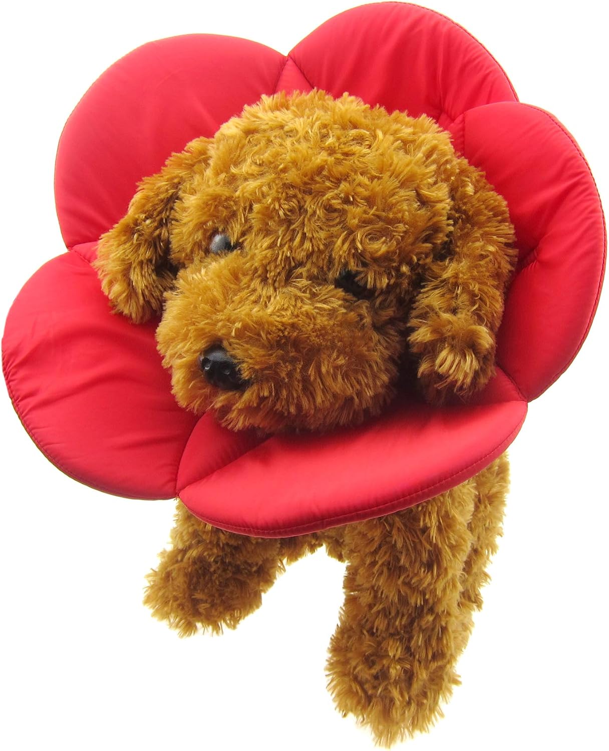 Alfie Pet - Kora Recovery Collar (for Dogs and Cats) - Color: Red  Size: Medium