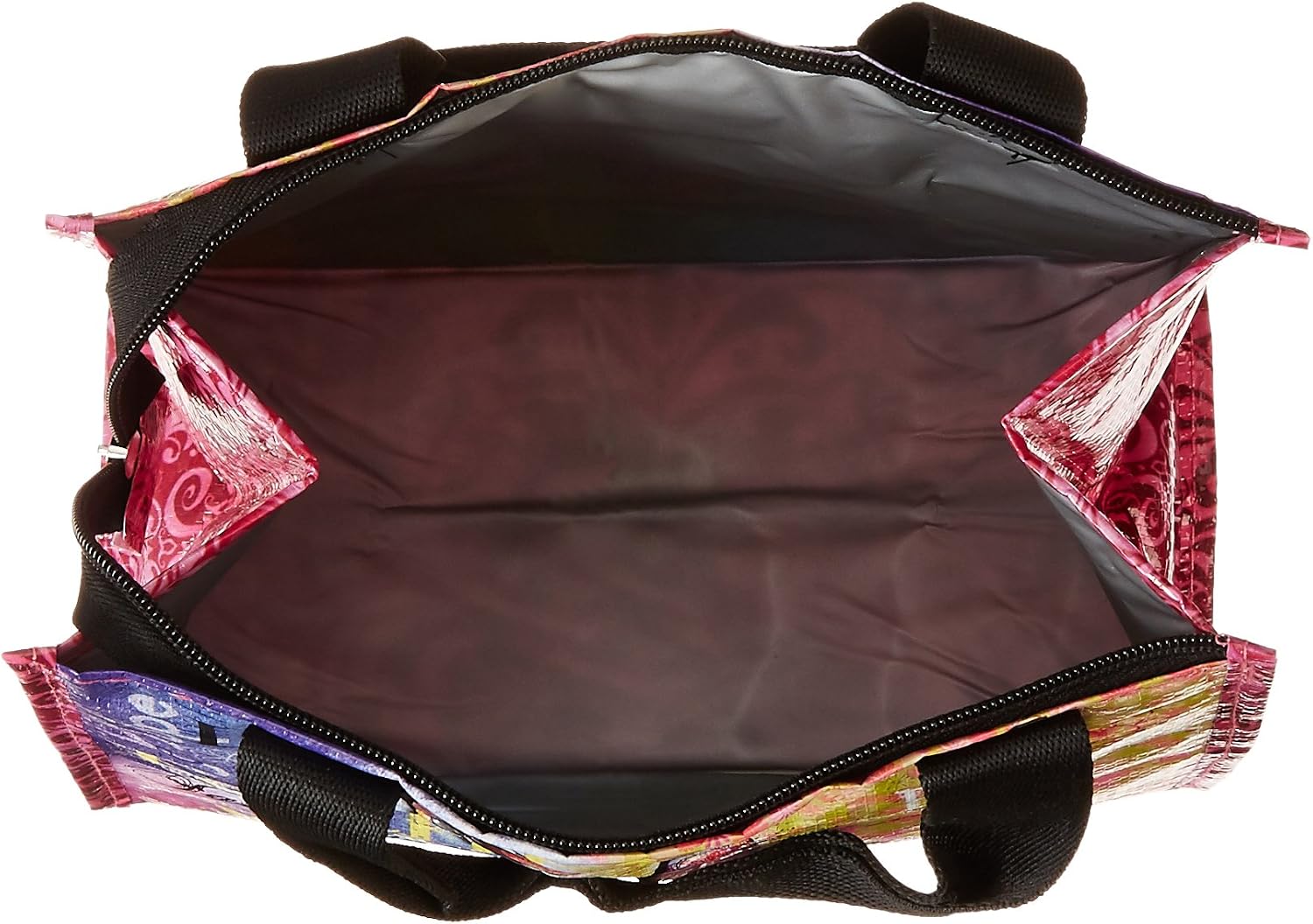 Pink Ribbon Insulated Lunch Bag