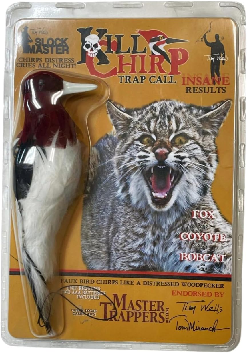 Generic Kill Chirp Trap Bait Digital Caller - Master Trappers Tom Miranda & Tim Wells