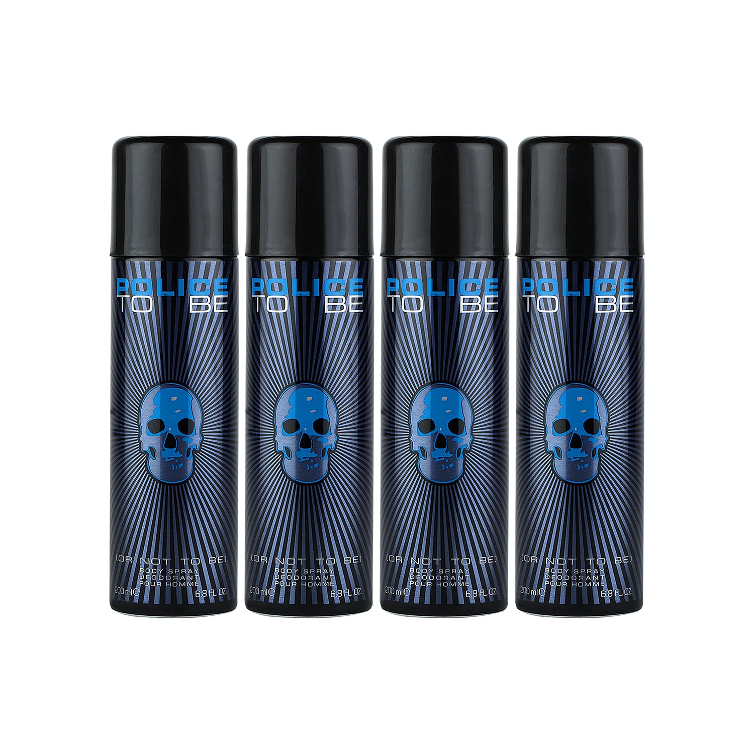 Police To Be Man Deodorant Spray 200ml (Pack of 4)-image-36