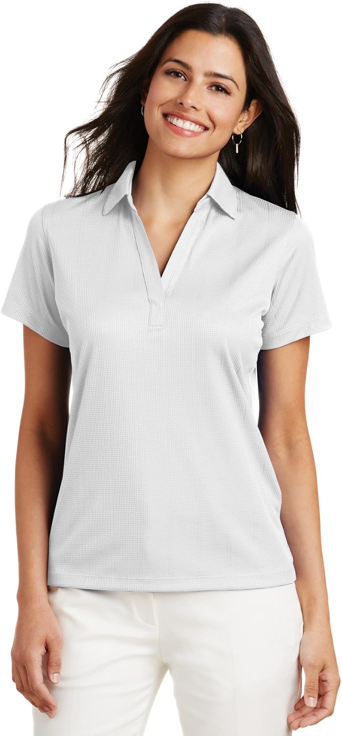 Port Authority Women's Performance Fine Jacquard Polo Shirt