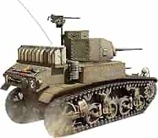 パリ開放　M3 ステュアート　戦車　ジオラマ 7124YerIEOL._UF894,1000_QL80_.jpg