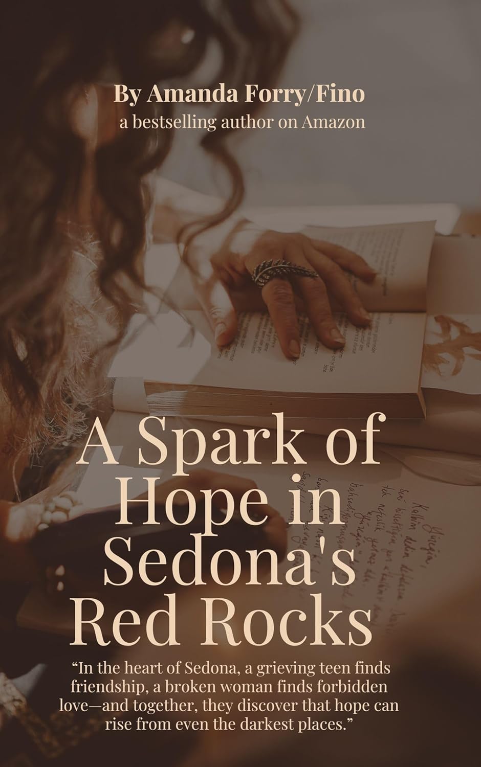 A Spark of Hope in Sedona's Red Rock