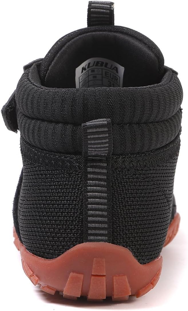KUBUA Kids High Top Barefoot Shoes Boys Girls Minimalist Sneakers Lightweight Comfort Zero Drop Shoes Toddler Little Big Kid - Image 4