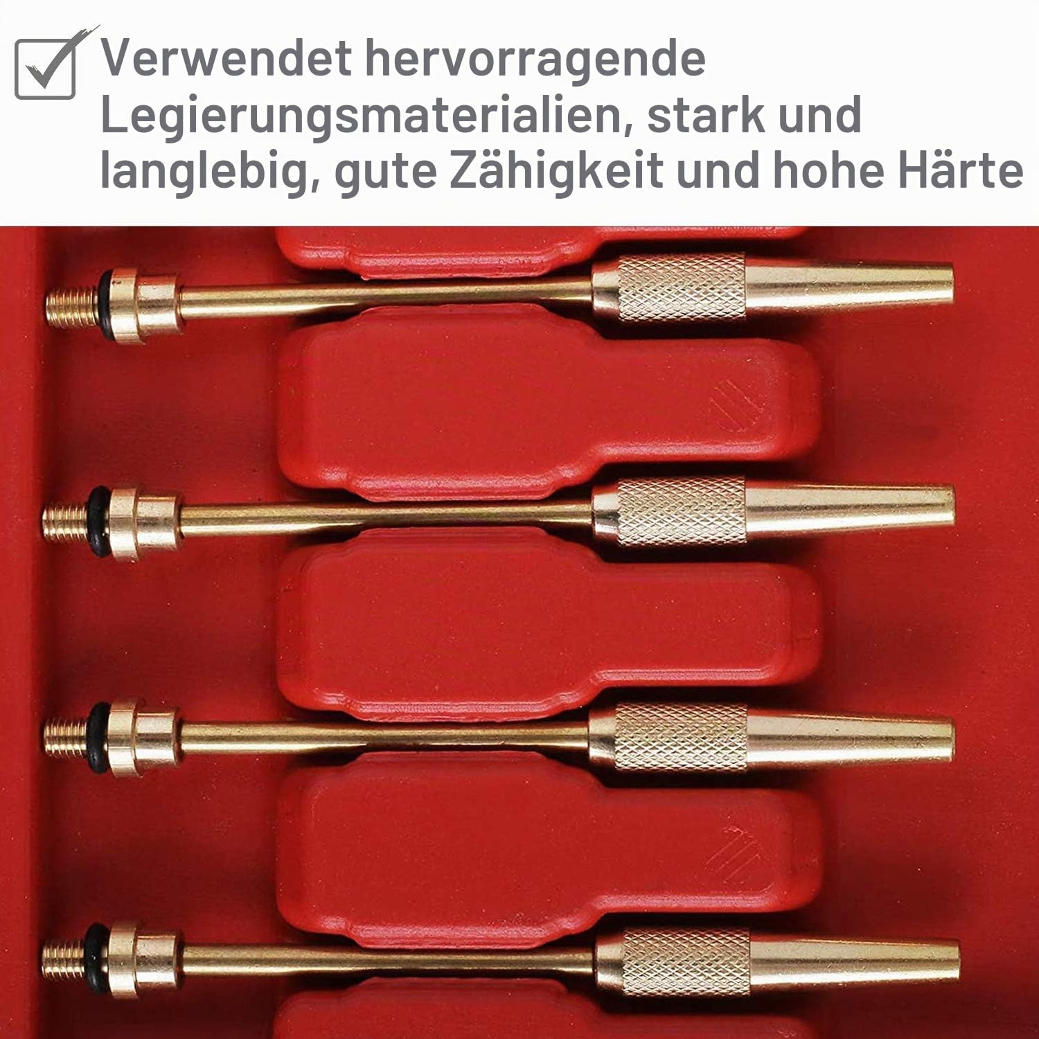 Ikodm Synchrontester für 4 Vergaser Synchrontestgerät Vergaseruhren Synchronuhren PKW Motorrad Vakuumprüfer