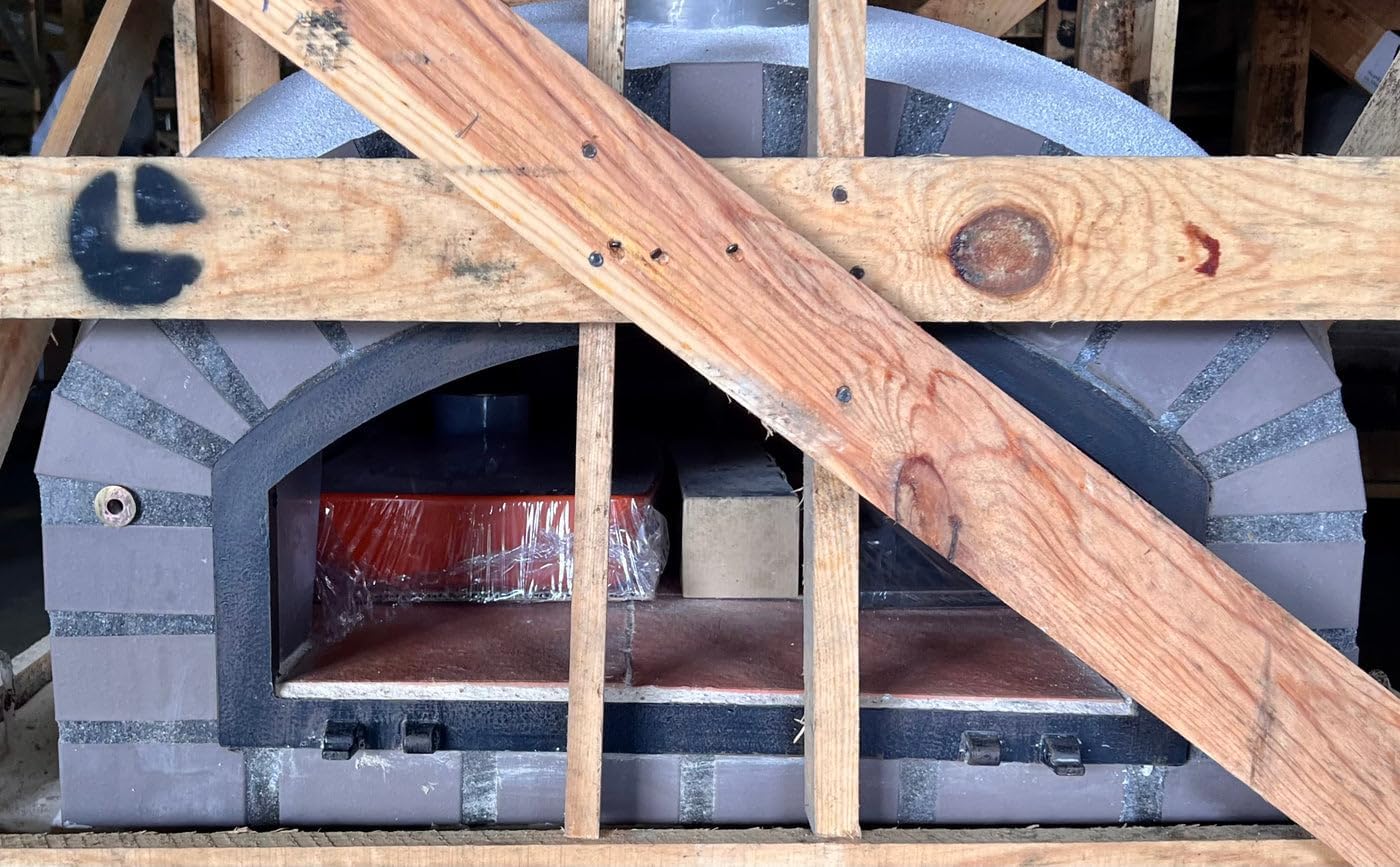 Authentic Pizza Ovens Lume Largo Premium Pizza Oven, Wood Fire Outdoor Oven
