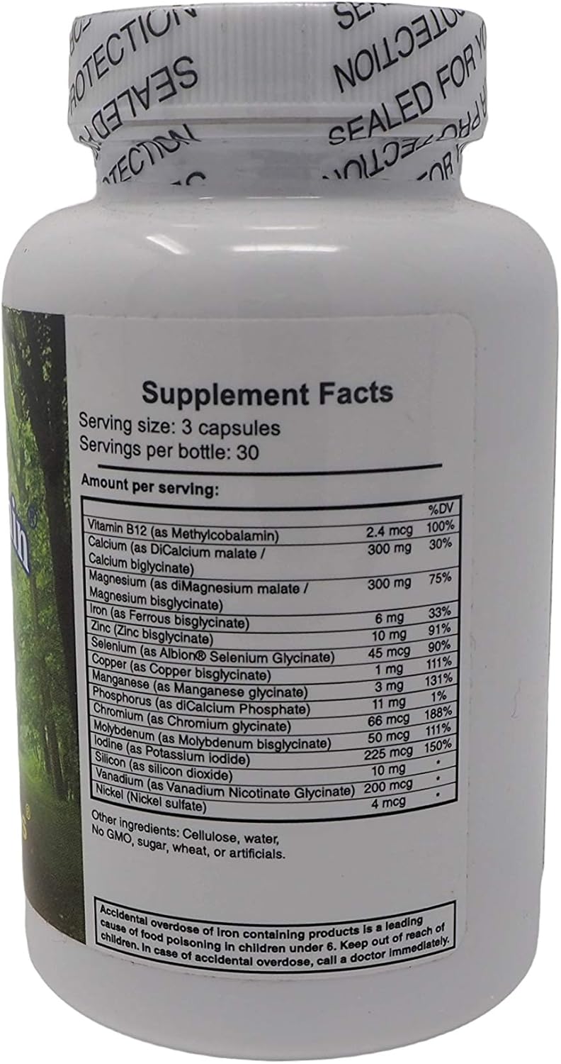 The Doctor Within - Total Complete Minerals - 90 Vegetarian Capsules : Health & Household