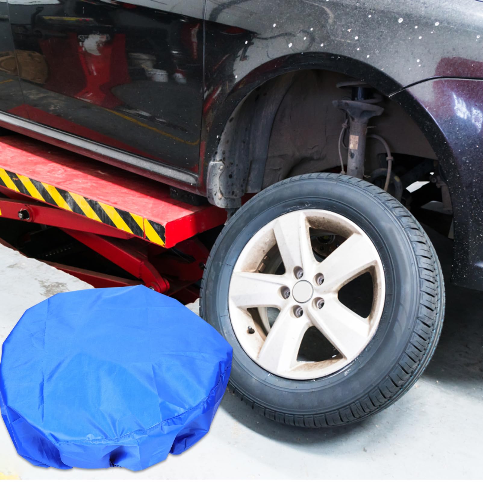 GLEAVI 4pezzi Copriruota Protettiva Per Pneumatici Copriruota Per Rimorchi Camper Camion Suv Design Elegante in Oxford Protezione Da Elementi Atmosferici