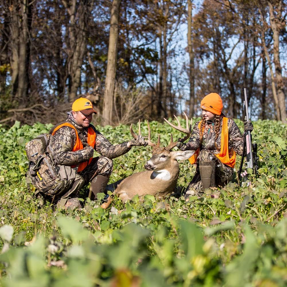 Flagline Evolved Harvest ShotPlot Annual Food Plot Seed - Palatable High-Protein Forage for Deer - Forage Rape & Turnip Brassicas