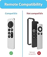 Vista 4 de TotalMount Holder for Apple TV Remote – Never Lose Your Apple TV Siri Remote Again (Holder Includes Removable Adhesive to Prevent Wall Damage)