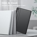 JETech Case for Samsung Galaxy Tab S10 Lite / S10 FE / S9 FE 10.9-Inch with S Pen Holder, Slim Folio Stand Protective Tablet Cover, Multi-Angle Viewing (Black)