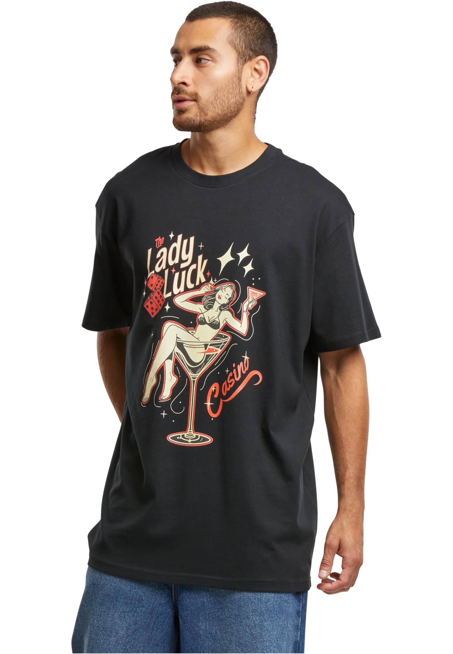 Mister Tee Men's T-Shirt, Black, XS