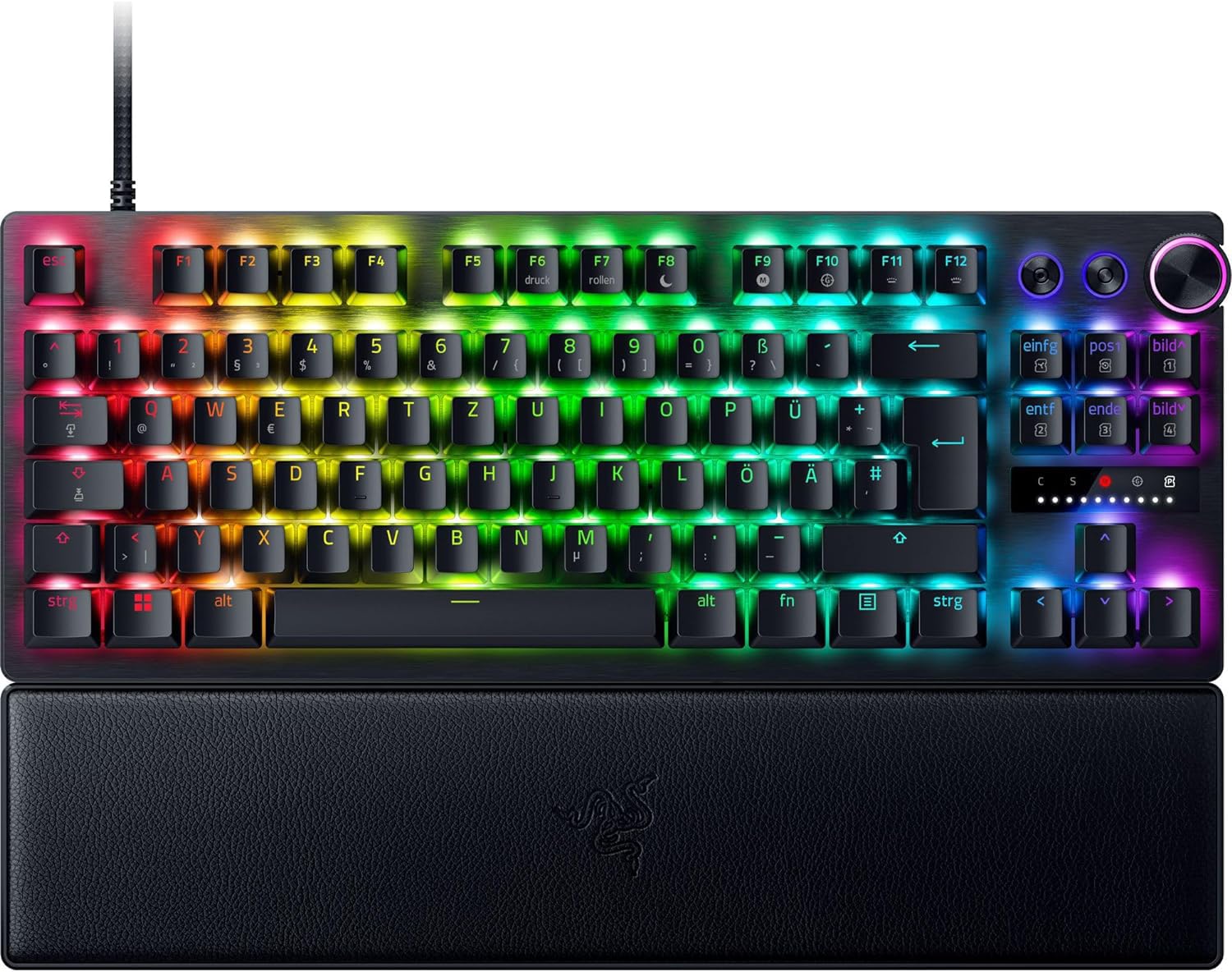 Razer Huntsman V3 Pro Tenkeyless - TKL Analoge optische E-Sport PC 