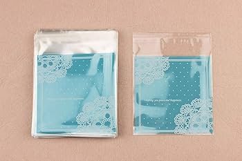 Amazon | ラッピング袋 200枚 袋 お菓子 小袋 10x11cm お菓子用