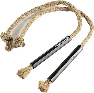 CrocSee Survival Wick Hemp Cord Tinder Waterproof and Aluminum Bellows Tube Sleeve Kits for Fire Starting (2)
