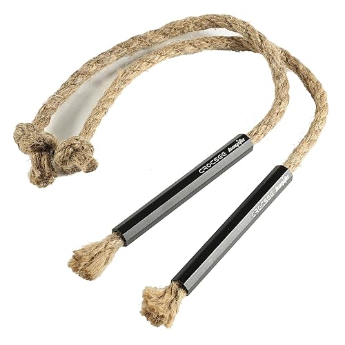 CrocSee Aluminum Bellows Tube Sleeve, Survival Waterproof Wick Hemp Cord Tinder Kits for Fire Starting