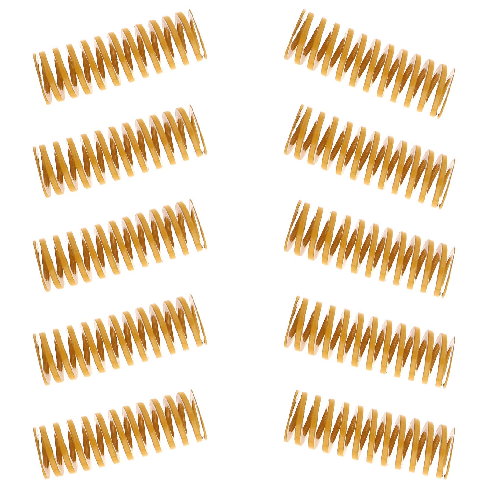 Molle A Compressione Per Stampante 3D – 8x25 Mm, Gialle, Per Letto Riscaldato, Compatibili Ender 3 E CR-10, Confezione Da 4? (Da Verificare)