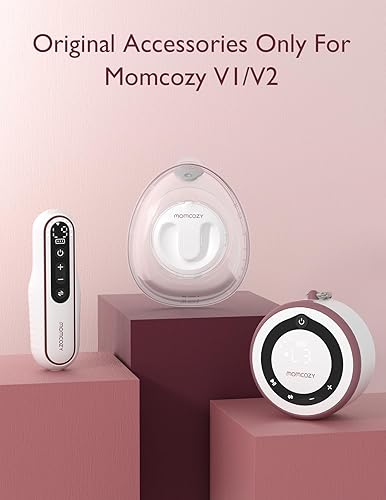 Miniatura 3 de Momcozy Juego completo de vasos de colector solo para Momcozy V1V2. Accesorios de repuesto originales para extractor de leche V1V2 (máximo 7.8