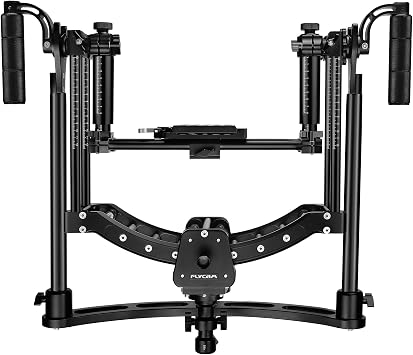 Flycam Equator 3-Axis Camera Gimbal Stabilizer for Professional Rigs | Supports up to 35kg payload with 360 panning, 90 tilt, 25 roll, and compatibility with support rigs