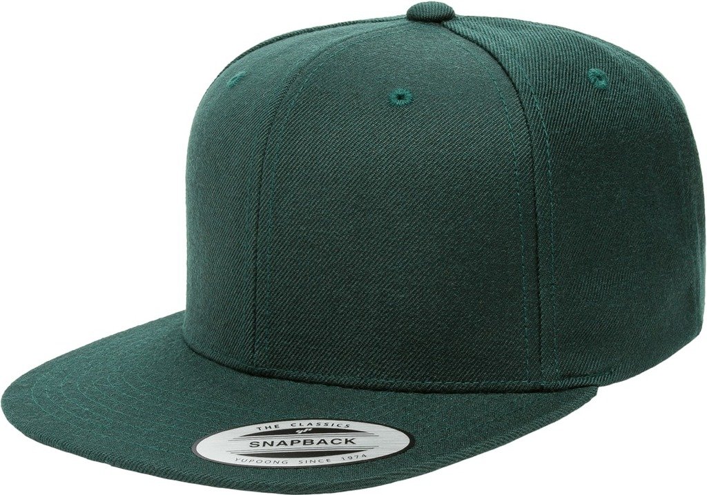 Amazon.com: Flexfit Classic Wool Snapback with Green Undervisor