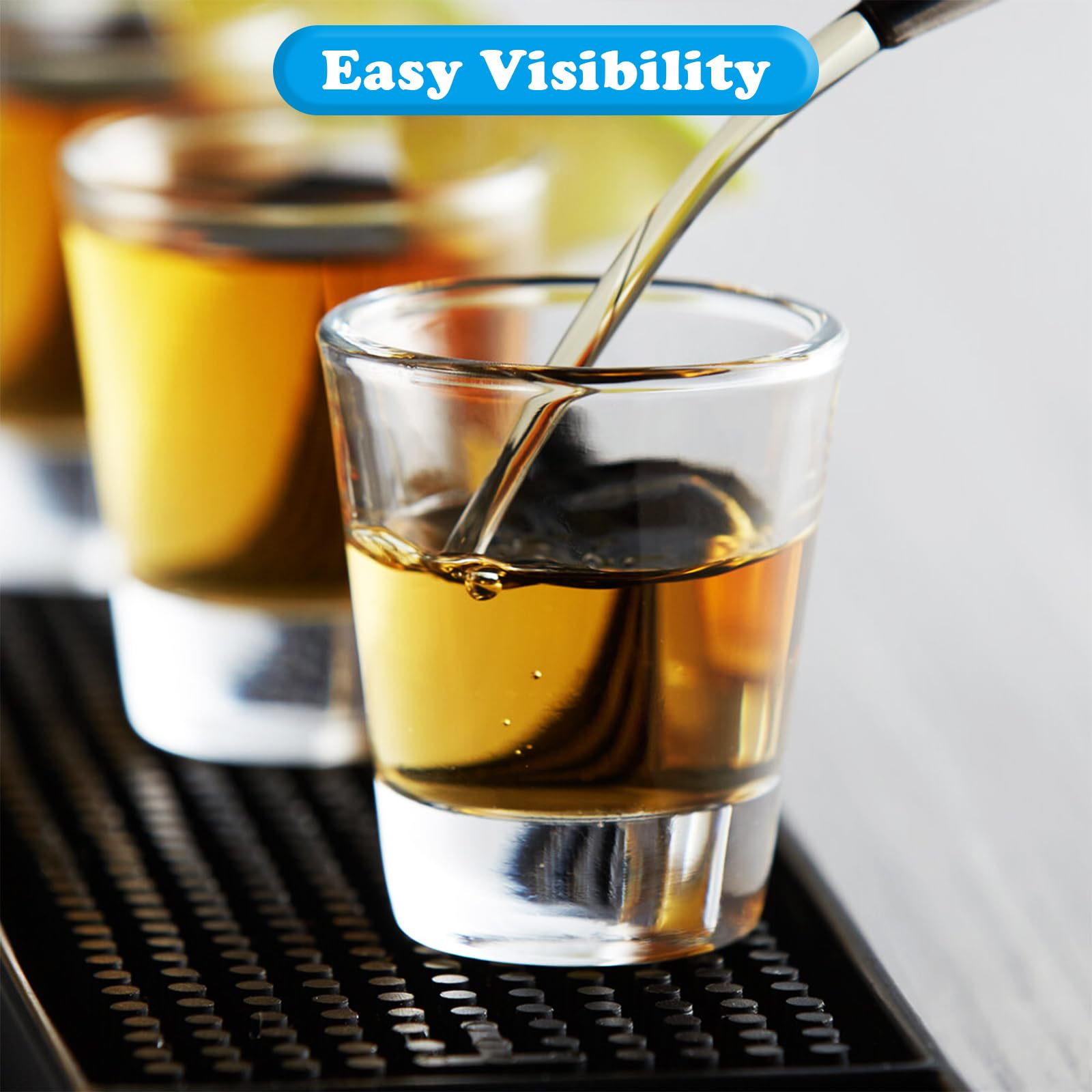 Lot de 48 verres à liqueur, 60 ml, verres à shot classiques avec base soulevée, verres à shot ronds transparents pour cocktail, vodka, whisky