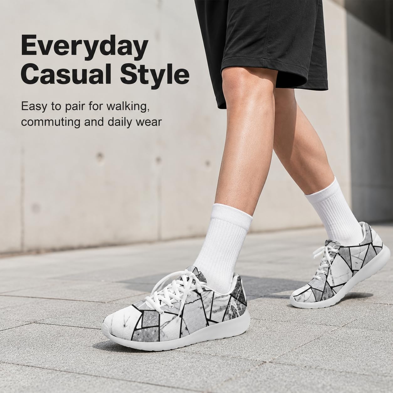 ENEN Zapatillas Deportivas Hombre Mujer | Transpirable Malla Tenis Ligeras Calzado de Running Antideslizante para Gimnasio y Caminar Zapatos de Deportes Cómodos