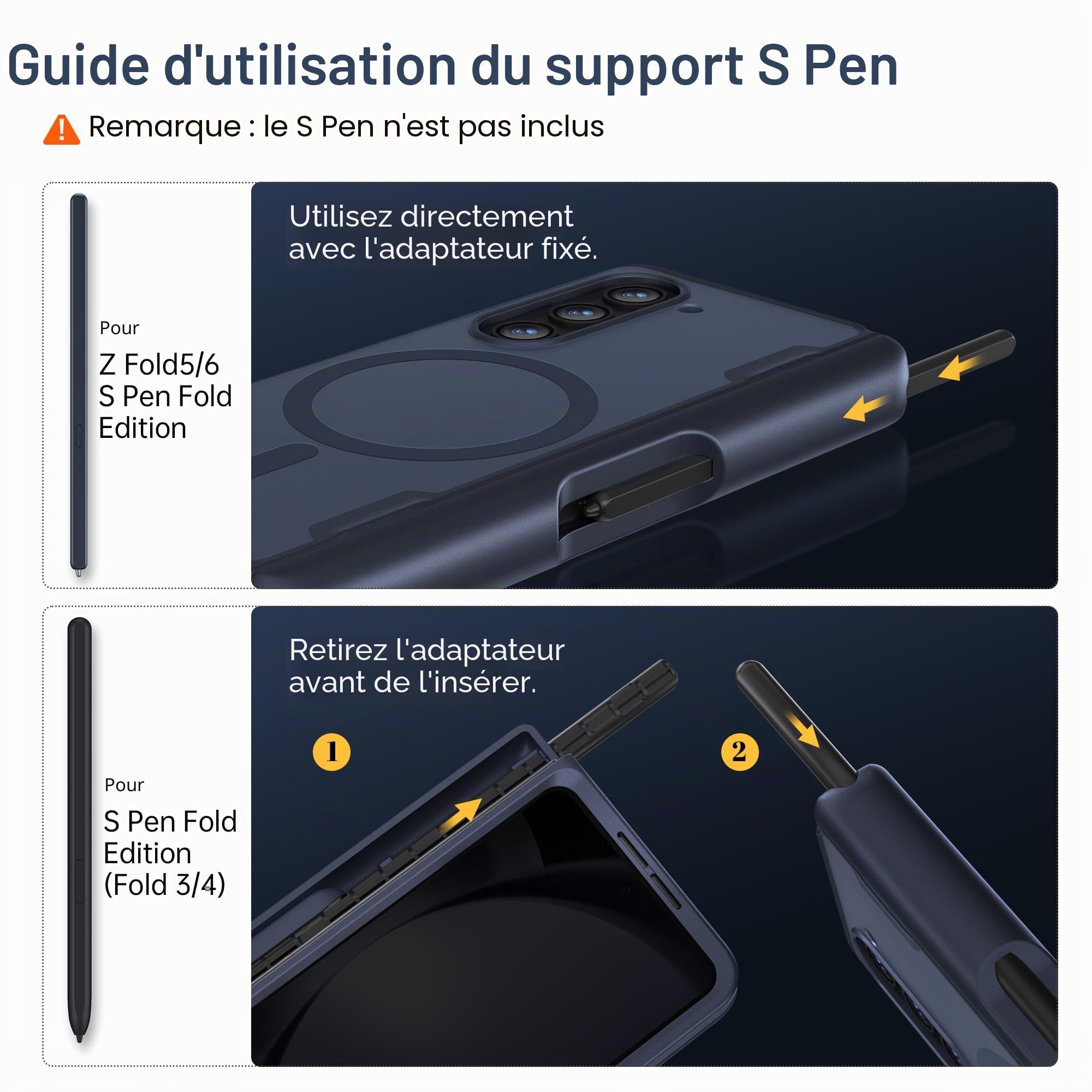 MOBOSI Coque pour Samsung Galaxy Z Fold 4, Compatible avec MagSafe, Protection de Charnière Intégrée et Protecteur d'Écran Coque de Téléphone Magnétique Corps Complet Fine et Robuste pour Z Fold4 avec