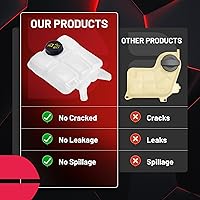 Vista 5 de BDFHYK Tanque de desbordamiento de depósito de expansión de refrigerante del motor compatible con C-MAX 2012-2018 Escape Focus Transit Connect