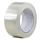 GGR Supplies FIL-795 Mono/Uni-Directional Fiberglass Reinforced Super Resistant Heavy Duty Commodity Grade Filament Strapping Tape: 2 in. Wide x 60 yds. (5.5 Mil) (Pack of 1)