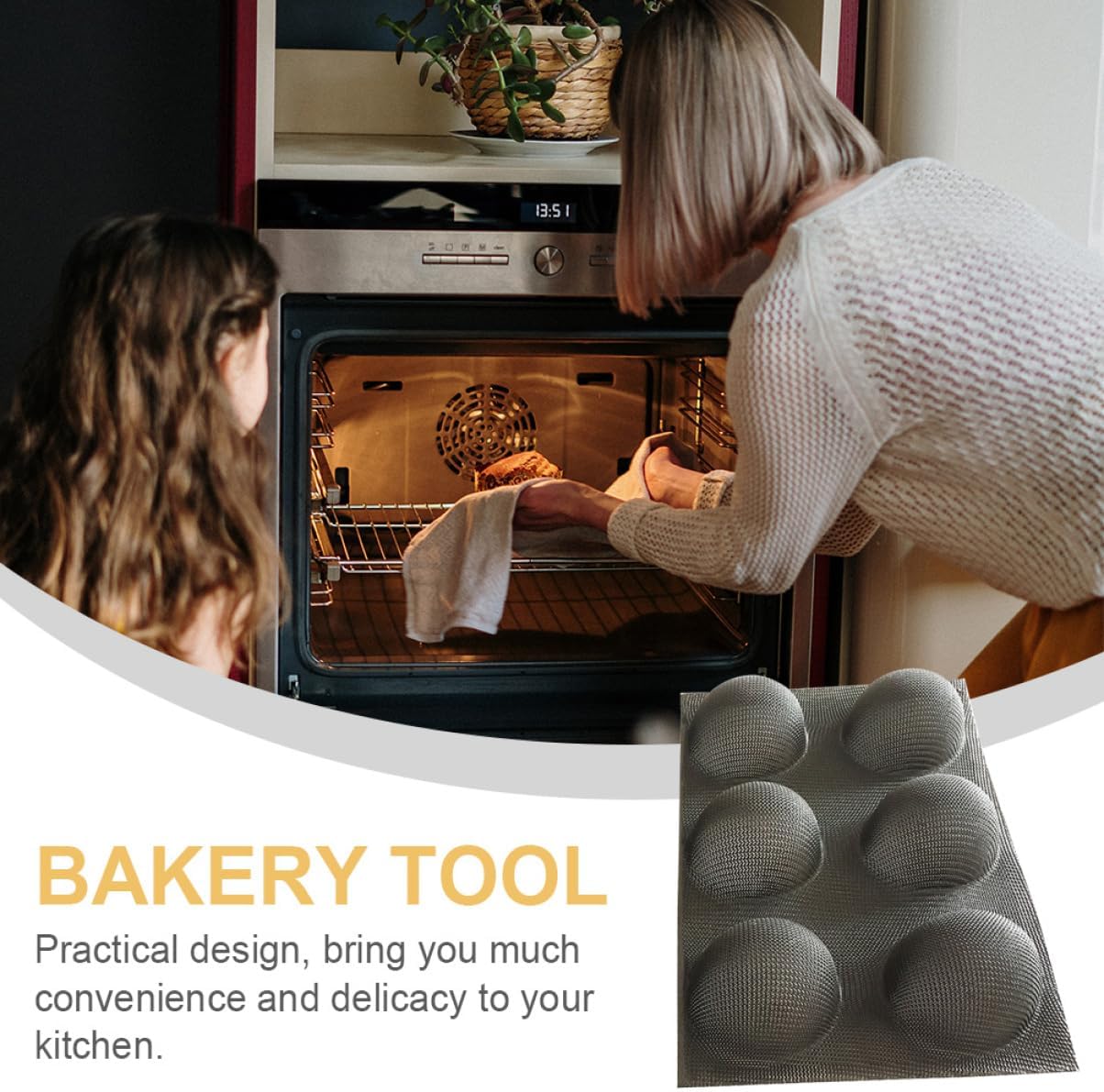 Bread Baking Plate Silicone Loaf Pan Non-stick Baking Mold Bakery Bread Mold Loaves Capacity