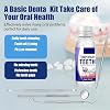 Tooth Filling Repair Kit, Temporary Tooth Repair, Temporary Tooth Filling Repair Kit, Filling Repair Beads for Fixing Missing Teeth, Reusable Fake Teeth Repair Beads for Broken or Missing Teeth