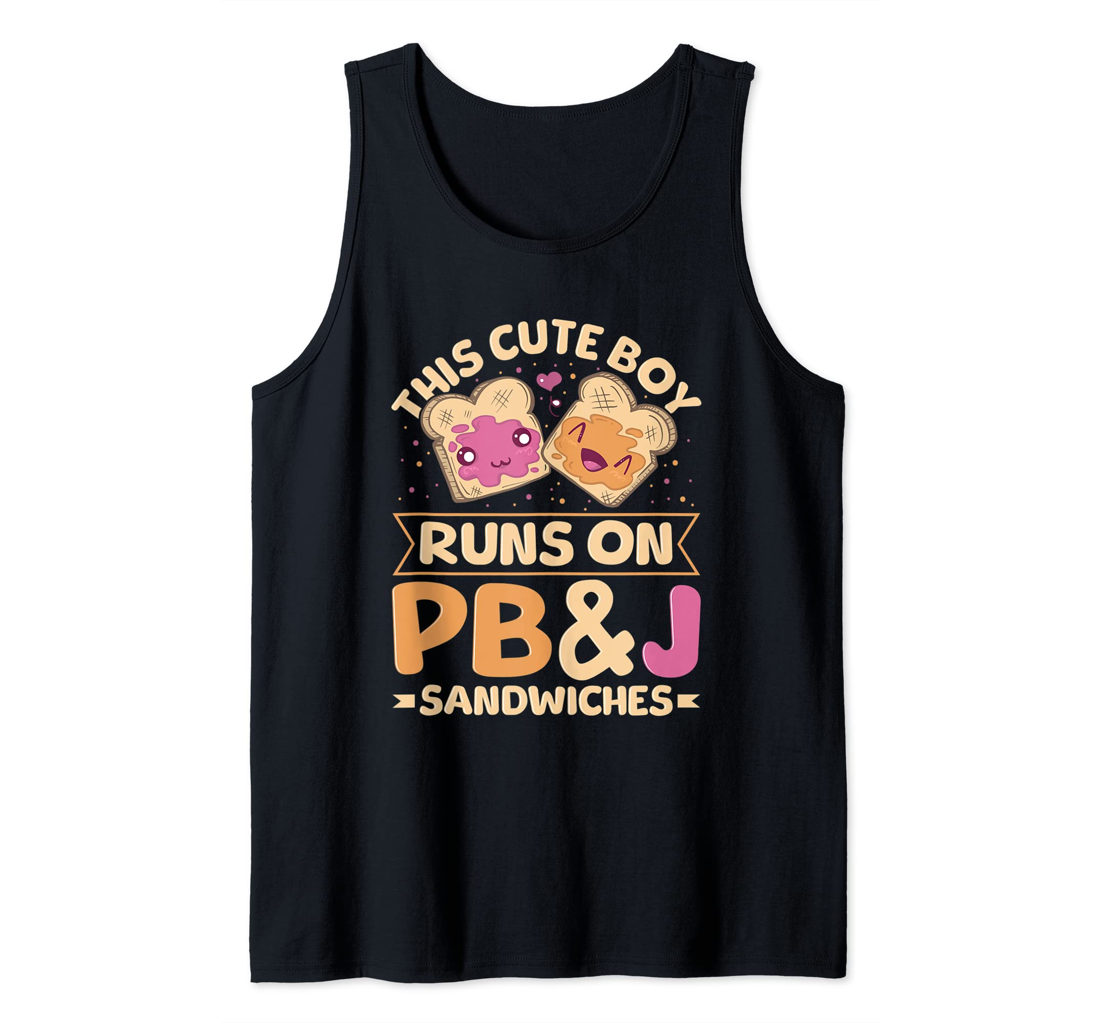 Mens Fueled by PB&J Design for a PB&J Boy Tank Top