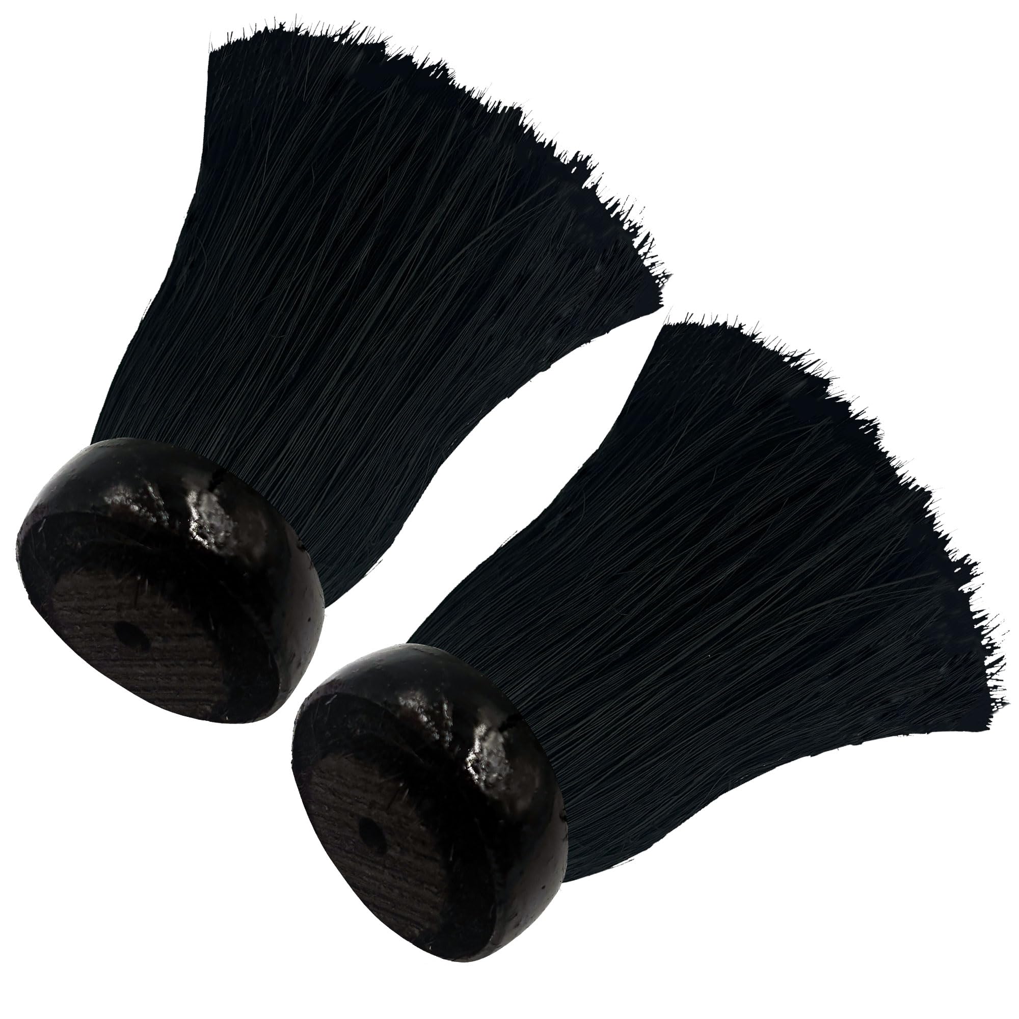 Newman and Cole Tar Brush Replacement Heads - Soft Bristles for Bitumen Paint, Resin, and Tar - For Decking, Roofing, Siding, and Asphalt Repair - Pack of 2