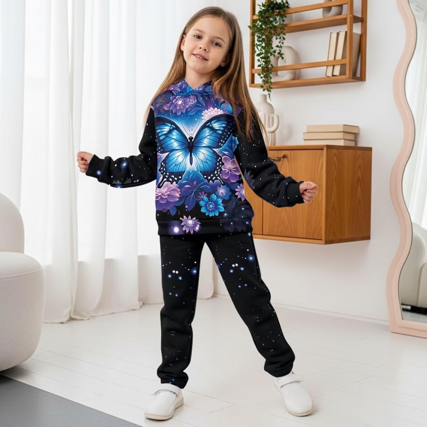 Pensura 2-Piece Jogger Set – Lightweight Pullover Sweatshirt and Sweatpants Outfit