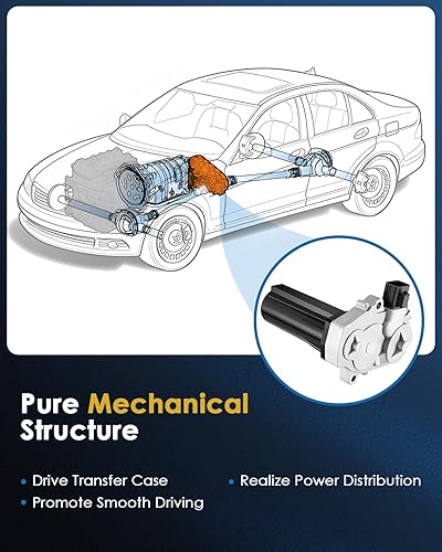 Miniatura 3 de ECCPP Motor de caja de transferencia para 2007 2008 2009 Chrysler Aspen 2007 2008 2009 Dodge Durango 2008 2009 Mitsubishi Raider 2011 Ram Dakota