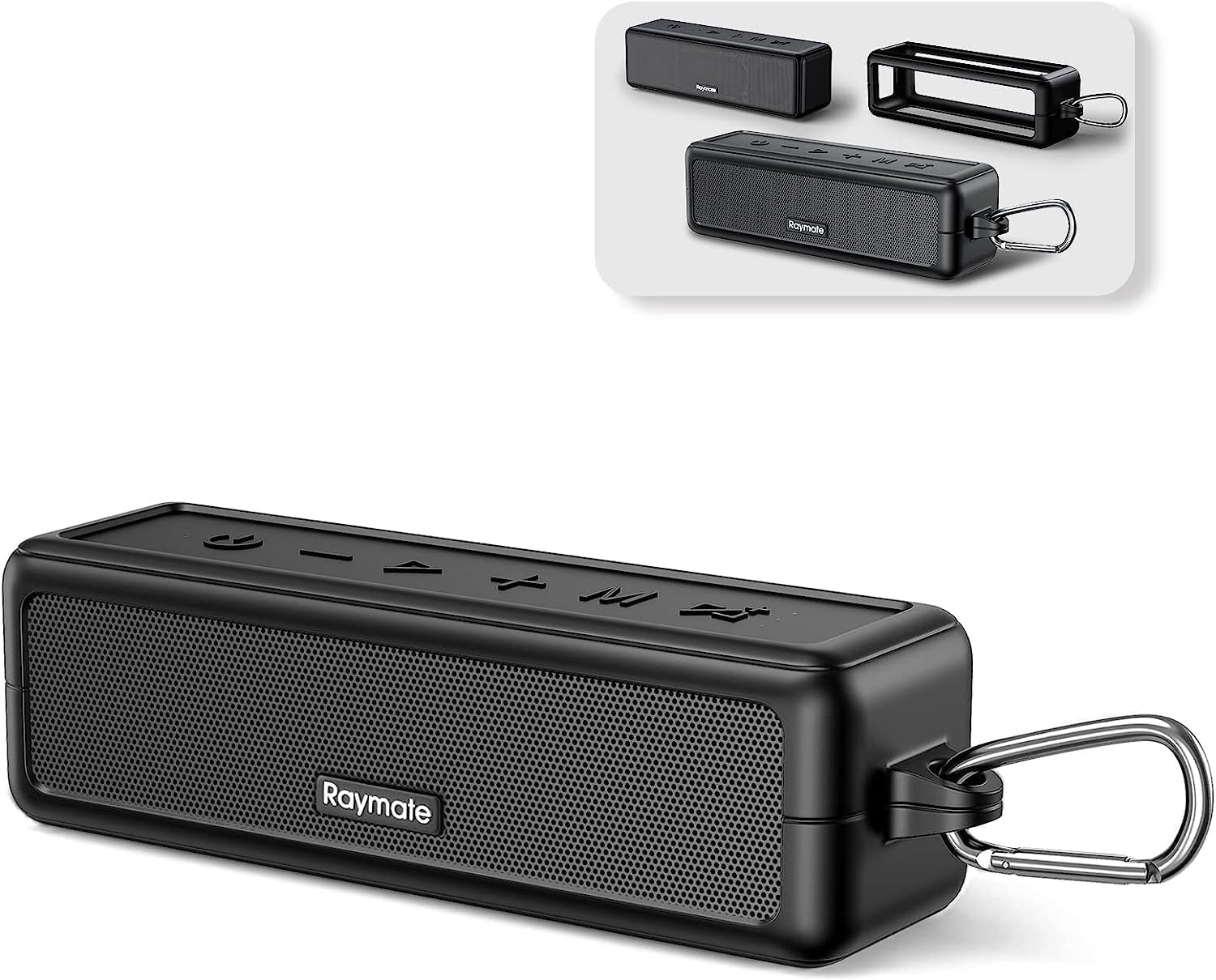 BOGASING 5 Bluetooth Speaker, 40W Portable Wireless Speakers With