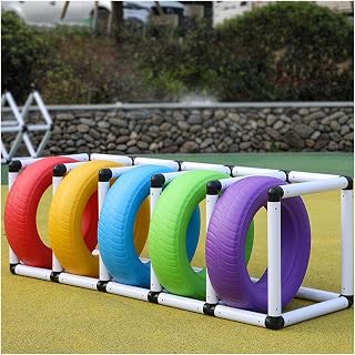 Plastic Tyre Storage Rack for School Playground