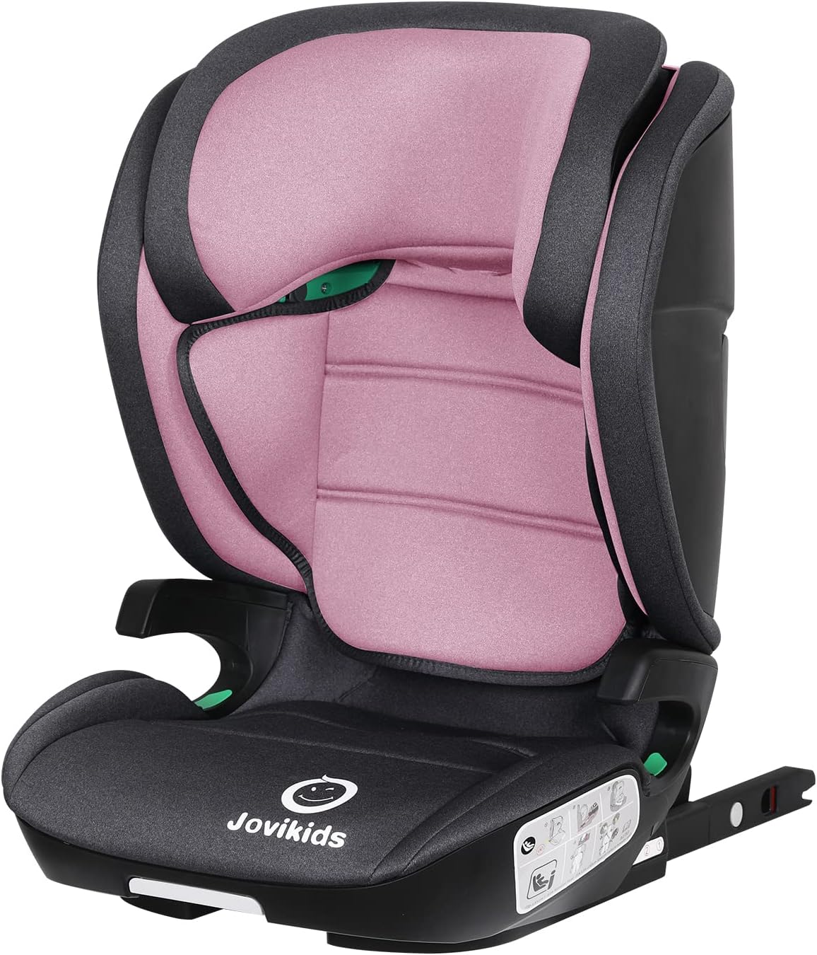 Jovikids iSize ISOFIX Car Seat for 100150cm (Group 2/3，312 Years