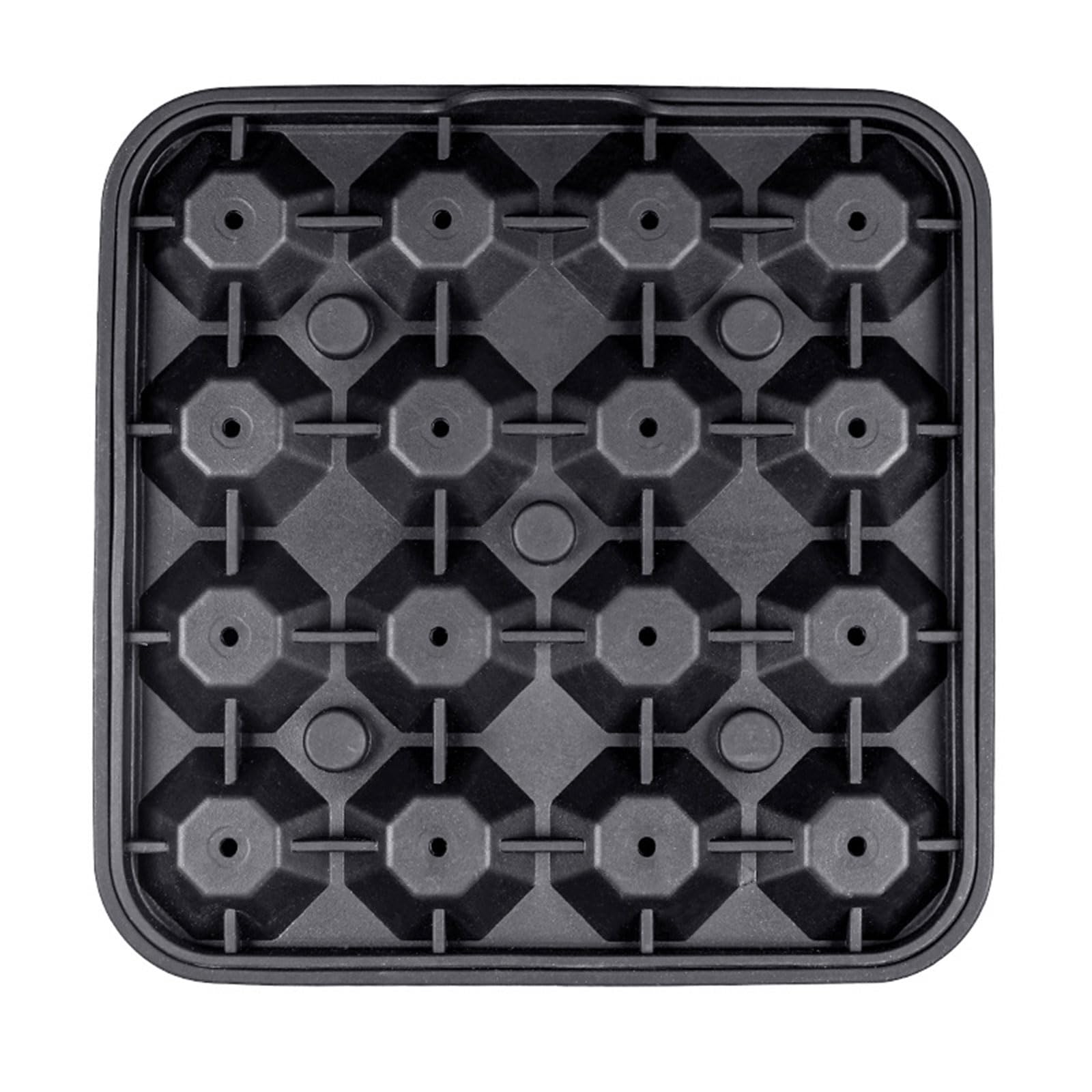HZBB Cube Tray Silicone Molds Silicone Tray Shaped Ice Molds for Drinkings Cocktails Beverage