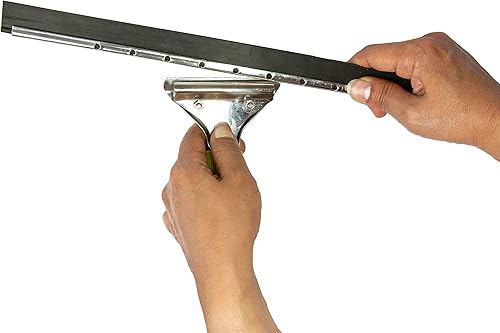 Miniatura 6 de DOCA - Kit de lavado de ventanas con poste de extensión, solo cabeza, sin poste, escobilla de ventana para limpieza de ventanas, escobilla de