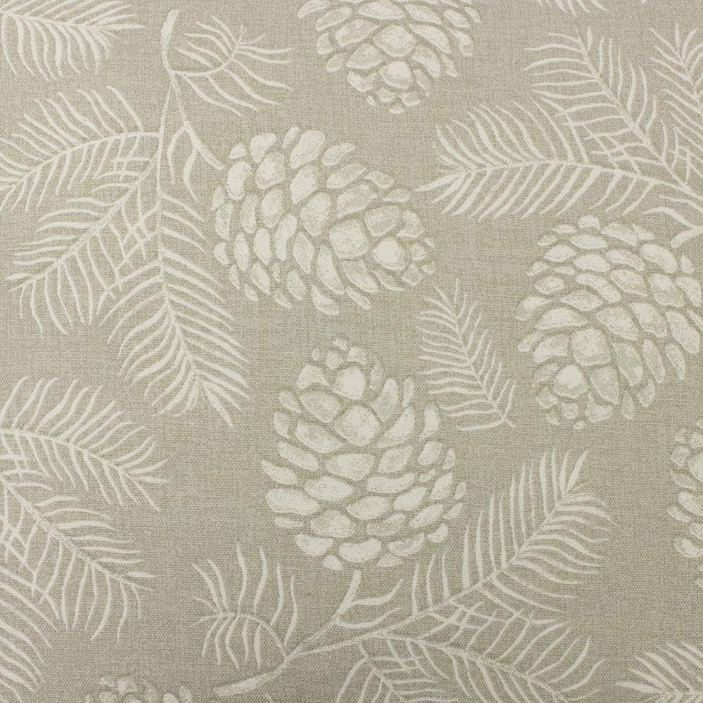 Furn Irwin Ringtop Eyelet Curtains (Pair), 168cm x 137cm, Stone, W 53.9" x L 66.1" (1 Panels) - Image 5