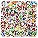 DIWSO Autocollants Super Mario Bros (100 pièces) Autocollants Imperméables en Vinyle pour Ordinateur Portable, Parechocs, Planche à roulettes, Bouteilles d'eau, Ordinateur, Téléphone