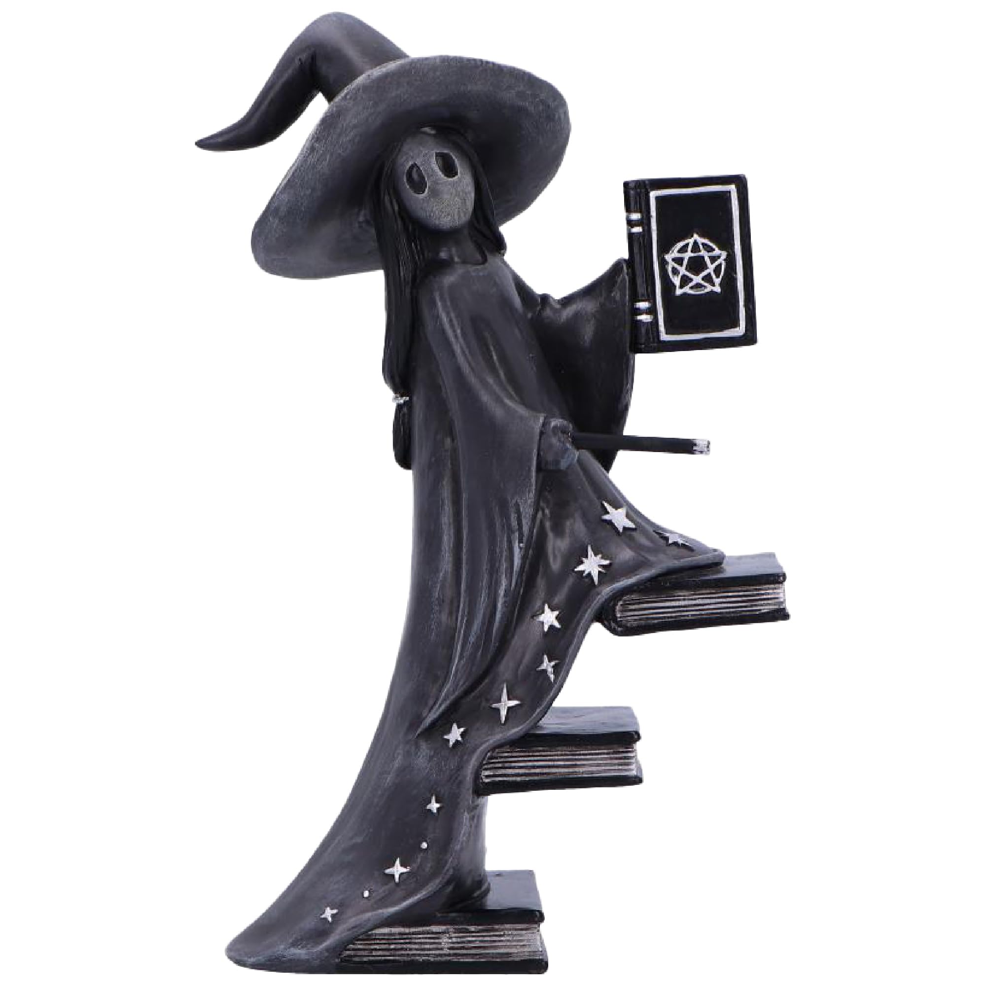 Nemesis Now Little Souls LUNA Witch With Spell Books Figurine Ornament 15cm