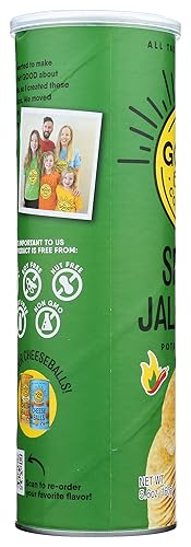 Miniatura 4 de THE GOOD CRISP COMPANY Patatas fritas picantes de jalapeño, 5.6 onzas