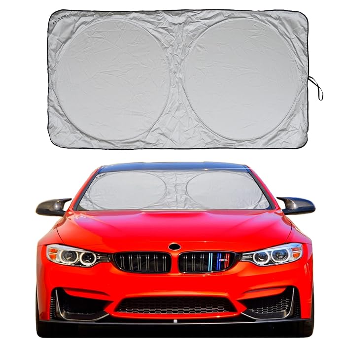 Buy A1 Shades Patented Car Windshield Sun Shade Car Shade Front