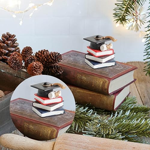 Miniatura 2 de Centros de mesa de graduación 2023 para decoración de mesa, libro de gorra de médico, suministros de fiesta de graduación, decoración de mesa de