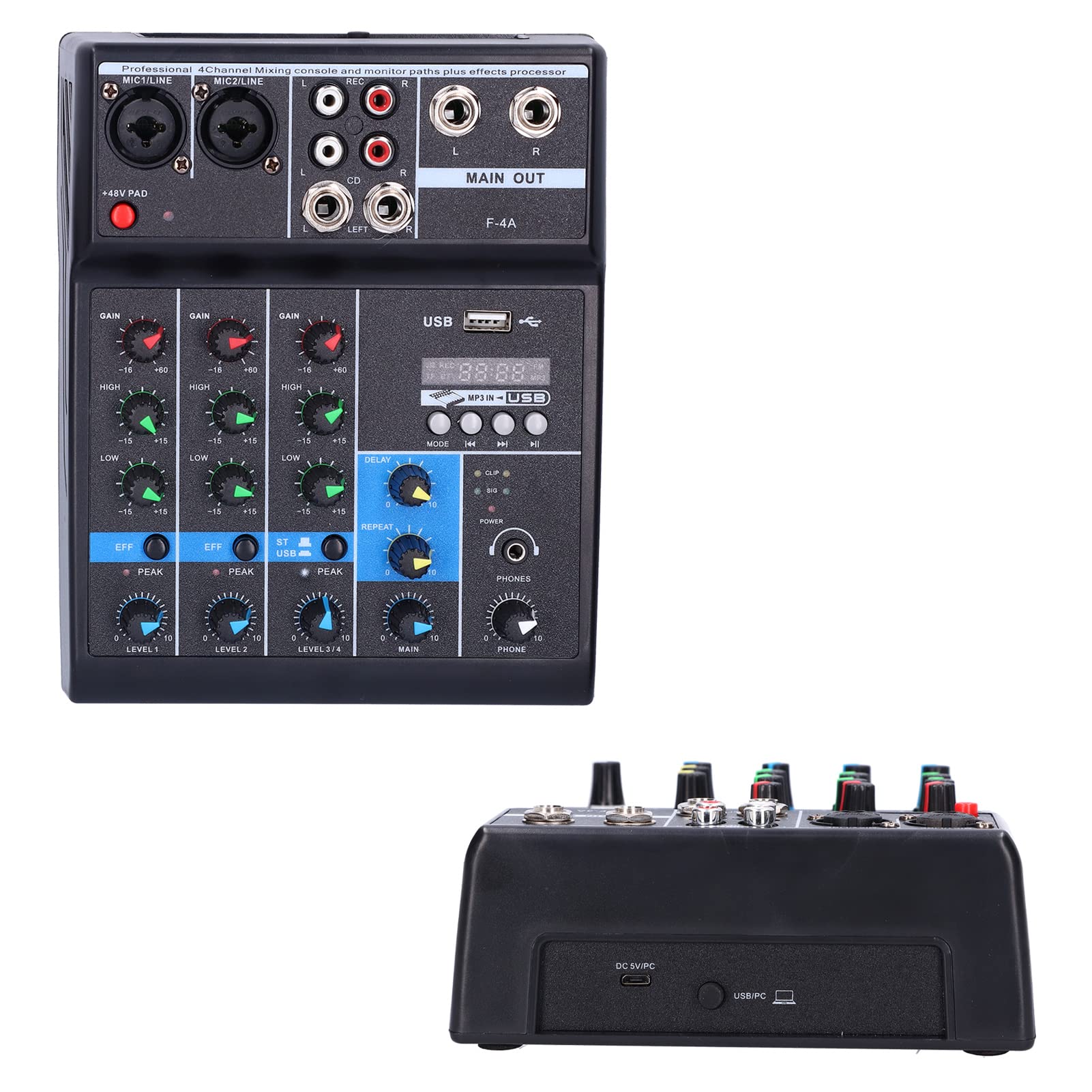 Amazon | F4A オーディオライブミキサー USBインターフェース