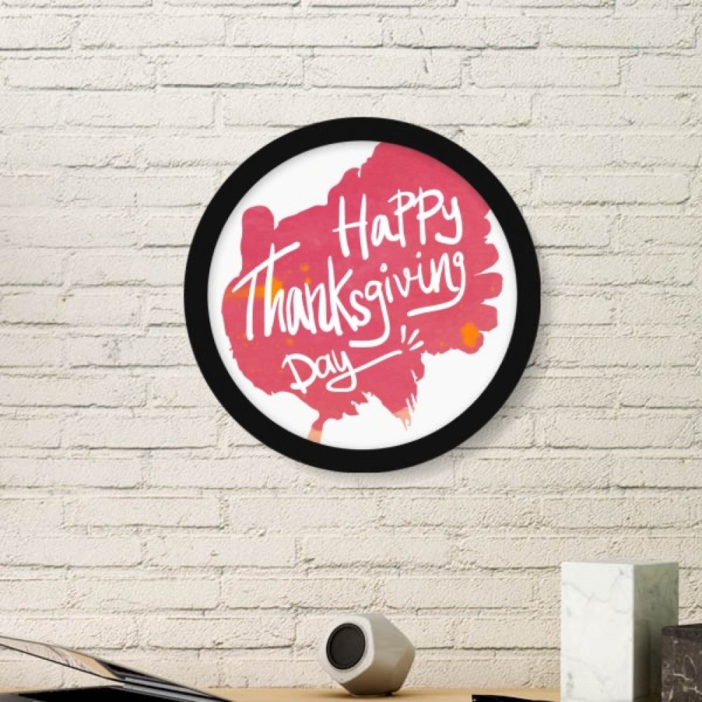 Stickers muraux de rose pour habiller un mur vide sans percer grâce au cadre rond Small